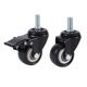 Light PVC gold diamond casters 1.5 inch 2 inch 2.5 inch 3 inch trolley furniture shelf cabinet universal wheel casters