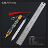 Gaming peripheral metal alloy craft master's sword weapon model of the wilderness of the wild metal weapon