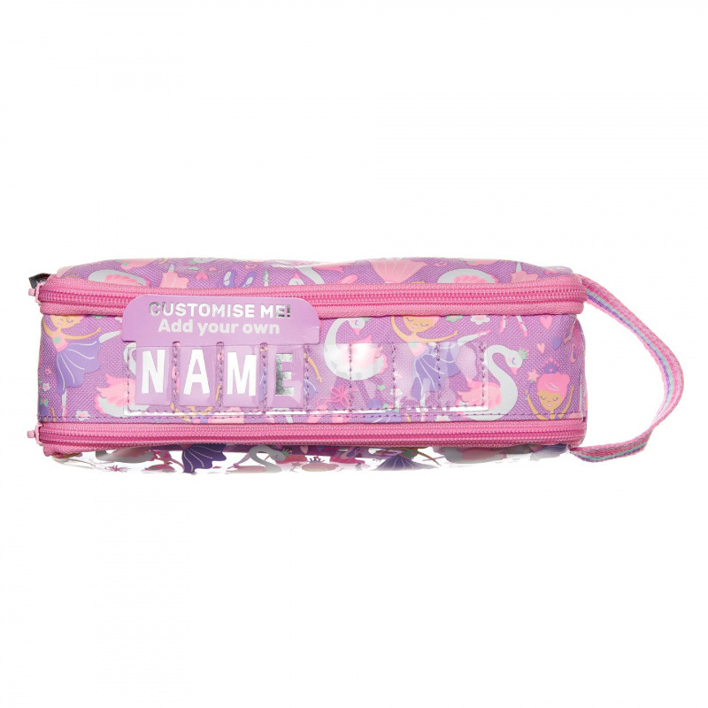 Australian smiggle estuche para bolígrafos de dibujos animados para niños bolso de papelería para estudiantes creativos plegable multifuncional