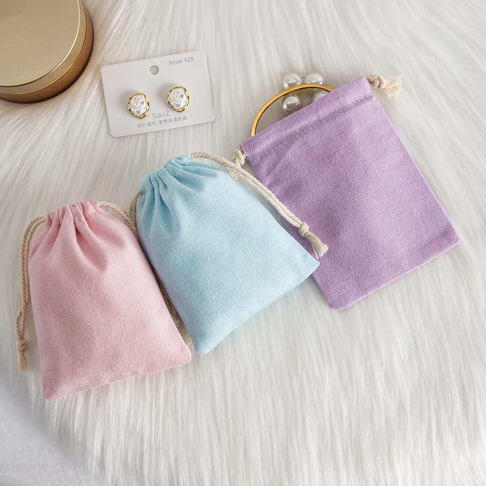 5g Weight Gift Wrapping Supplies Event & Party Supplies Jewelry Packaging Bags Classification 1 Piece Quantity Daily, Party Occasion Solid Color Pattern Simple Style Style 1 Piece Cloth Simple Style Daily Party Solid Color Jewelry Packaging Bags 5