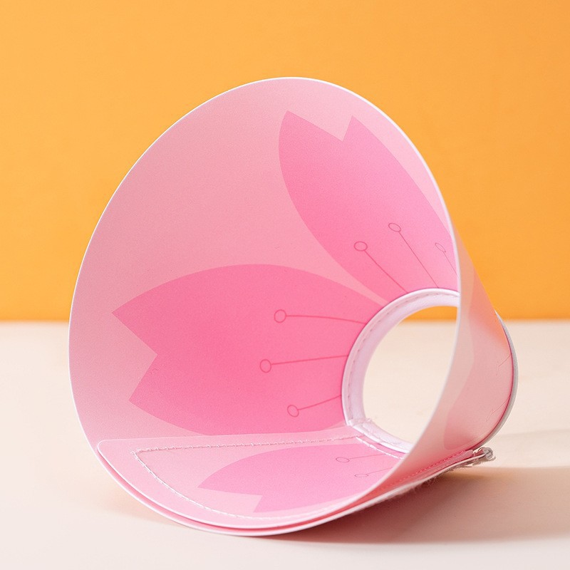 Perro gato completo impreso colorido Elizabeth anillo gato y perro universal anti-lamer rasguño mordida cuello collar suministros para mascotas al por mayor