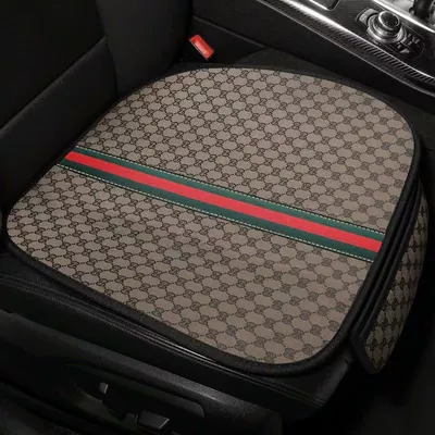 Small Square Cushion, Five-Seater Seven-Piece Set, Seat cushion, seat cover - brown-lower-seat