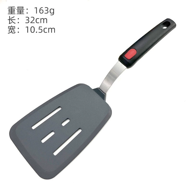 Silicone kitchenware, set stainless steel, handle, shovel → Силиконовые кухонные принадлежности, набор из нержавеющей стали, ручка, лопатка