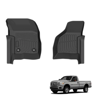 跨境适用于Ford F-350 Triton 2004-2010福特全天候TPE脚垫定制
