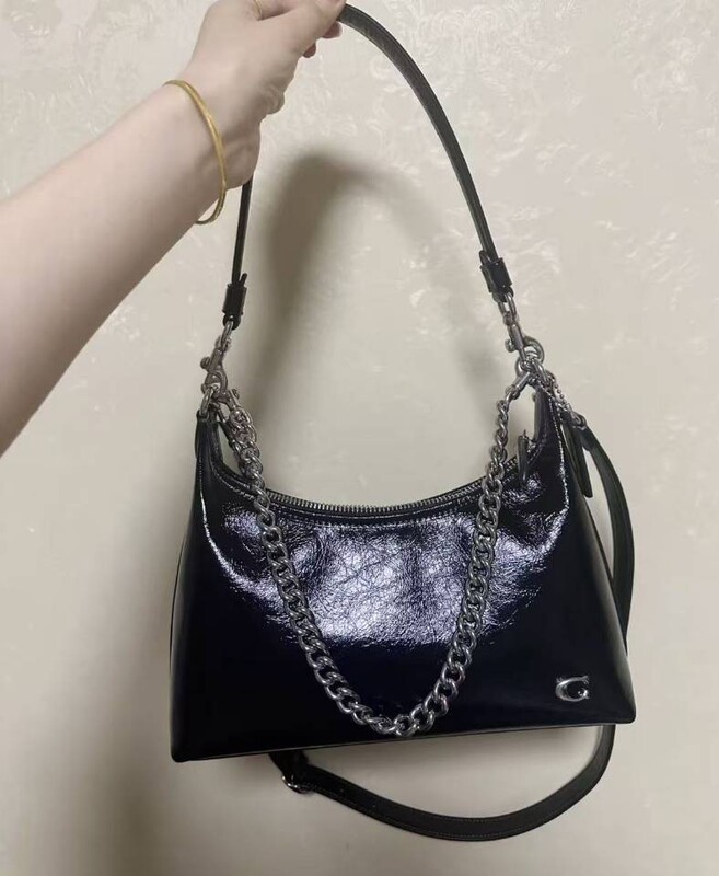 Kouchi's new women's bag, Juliet underarm bag, vintage handbag, hobo patterned shoulder and crossbody bag