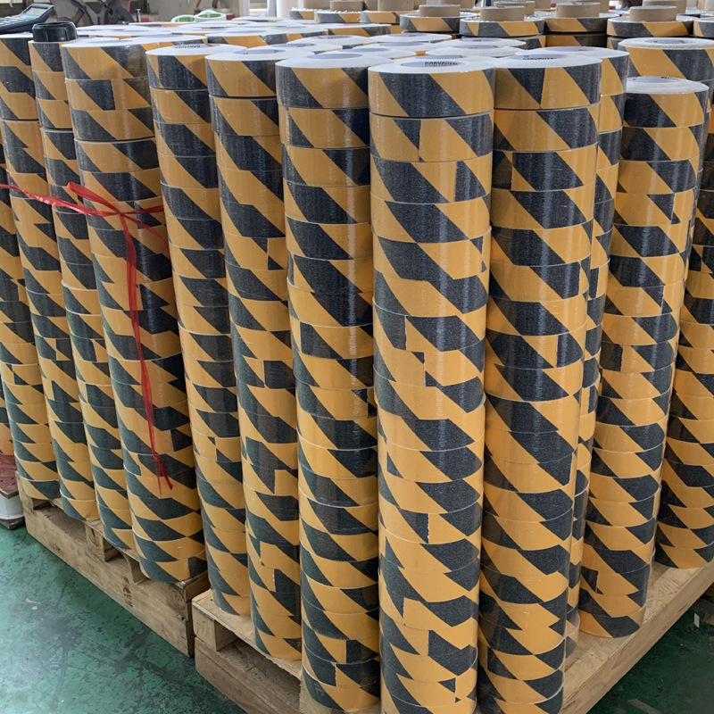 跨境专供 迅科 彩色 防滑贴砂纸胶带 自带胶 楼梯台阶 防滑胶带