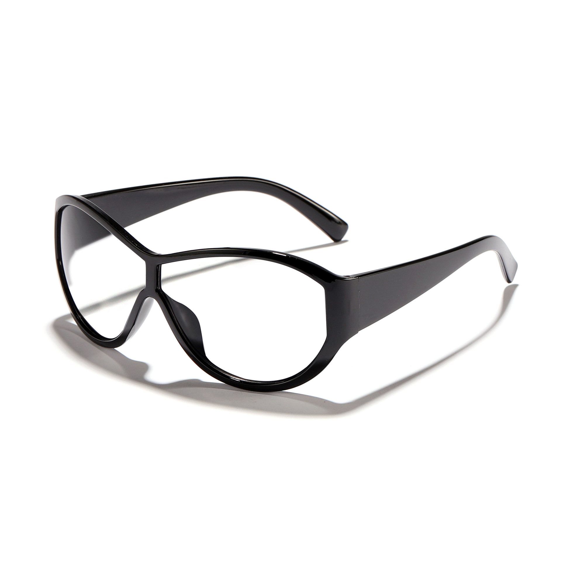 Espejo de sapo de marco grande europeo y americano para hombres y mujeres transfronterizos nuevas gafas de sol de ciclismo retro a prueba de viento gafas de sol de protección UV para exteriores