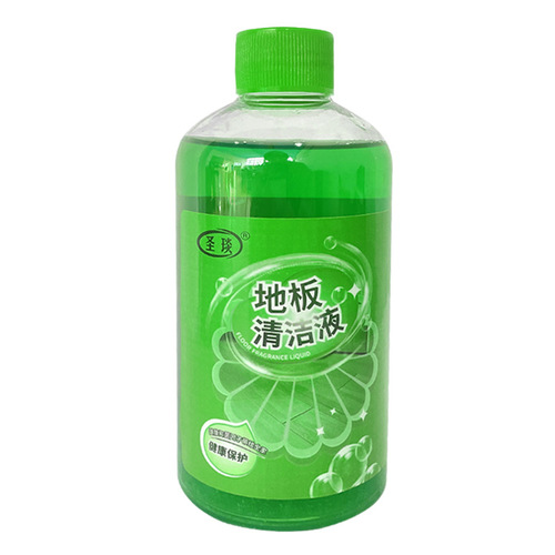 The same type of floor cleaner for ceramic tiles and wooden floors, scented, powerful decontamination and descaling for home use