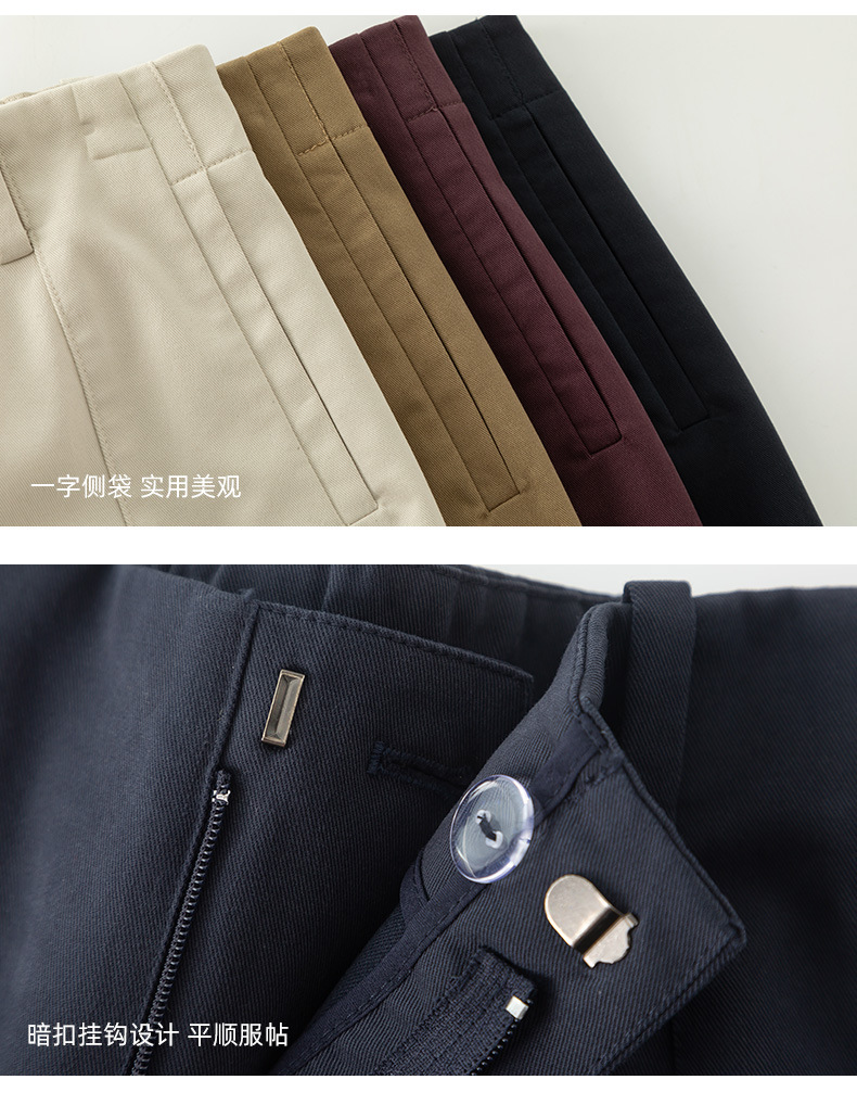 Quần harem nữ ống rộng lưng cao dài 9 phần chất liệu cotton Tencel — Màu xám be chi tiết 23