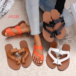 �W�����Q��a��ֺƽ����ЬŮ�羳�⴩��ɫ�͹�ɳ������Ьslippers