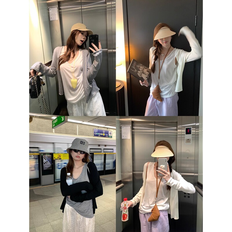 im向 1oo%天丝！氧气感百搭轻薄纸片人防晒开衫女夏薄软宽松外衫|undefined