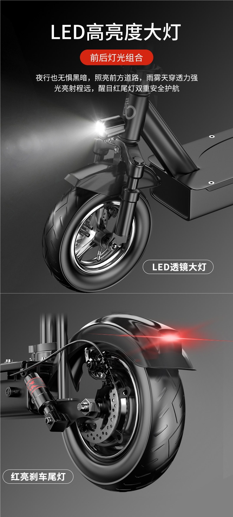 Permanent electric scooter, foldable, compact, suitable for adults and students, used for commuting and as an alternative to a car, battery-powered, lithium battery