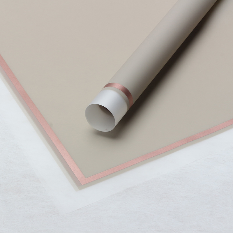 Huaxi transfronterizo Han Bundle de papel volador de película de gel de envoltura de flores impermeable florista suministros de flores papel de envoltura de ramo