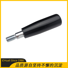 华利黑色胶木铣扁转动长手柄 M8M10M12铣床旋钮操作把手柄现货