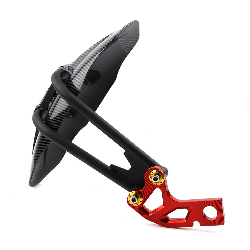 Adecuado para Honda X-ADV750 motocicleta fibra de carbono transferencia agua impresión rueda trasera guardabarros a prueba polvo aleación Aluminio respaldo