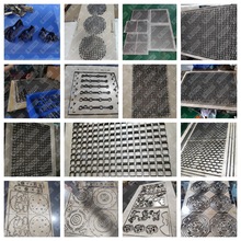 激光拼图刀模三明治雕刻不干胶亚克力木板皮具贴纸排废落料刀模