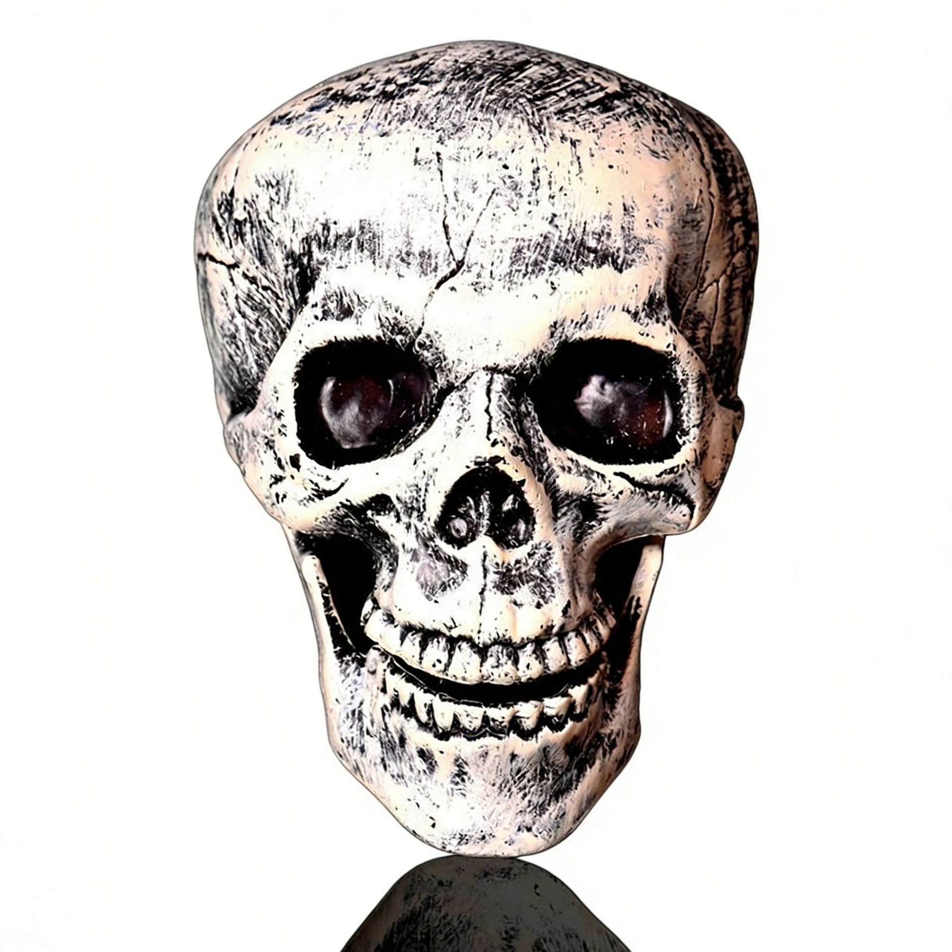 Brazo de cráneo festivo mano fantasma jardín accesorios de decoración conjunto de adornos de cráneo Halloween accesorios de vestuario image 11