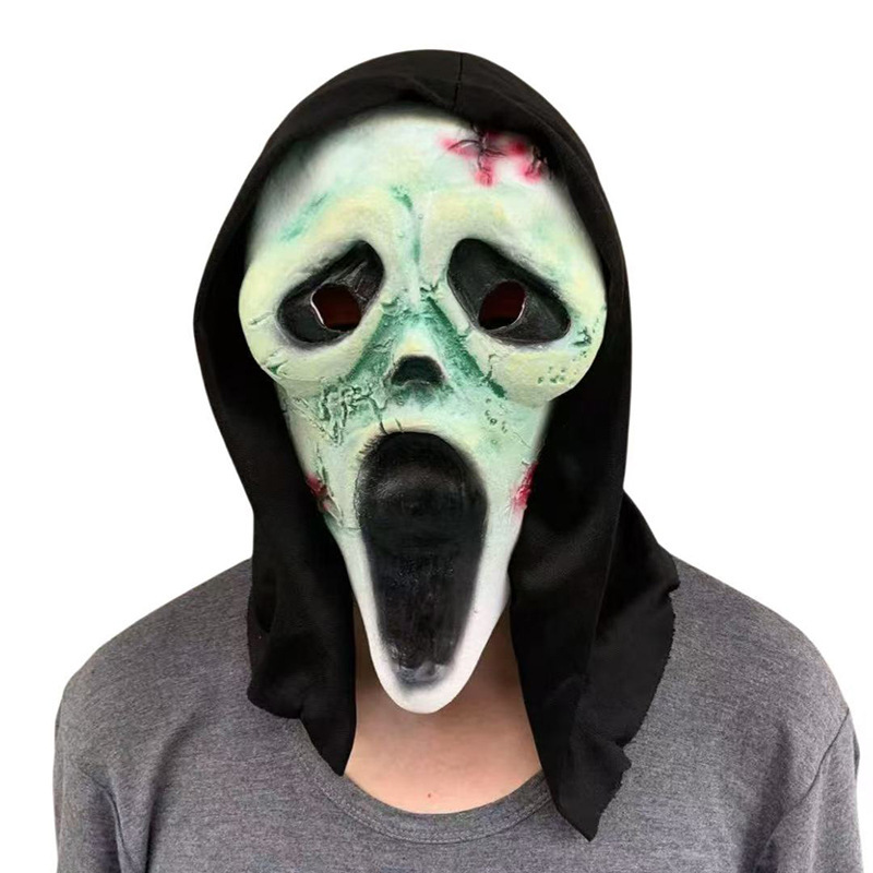 Transfronterizos Hot Conjuring 2 máscaras de monjas Halloween aterrador fantasía horror aterrador capuchón de látex monjas image 16