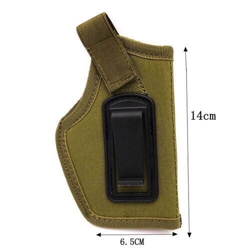 Nylon tactical stealth small holster universal waist holster gun model holster tactical training real person CS waist bag