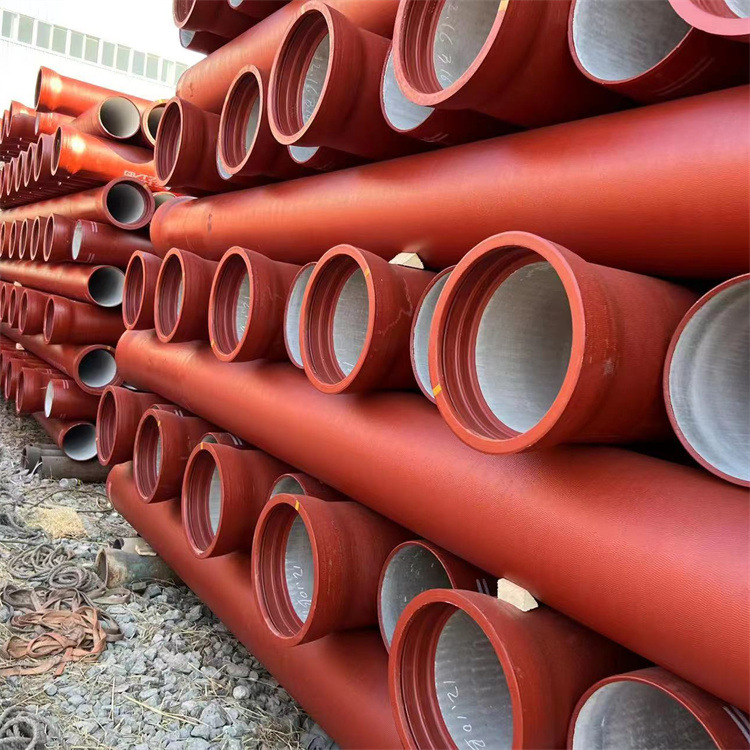 市政工程用大口径排水排污管 防腐蚀铸铁管K9球墨铸铁管