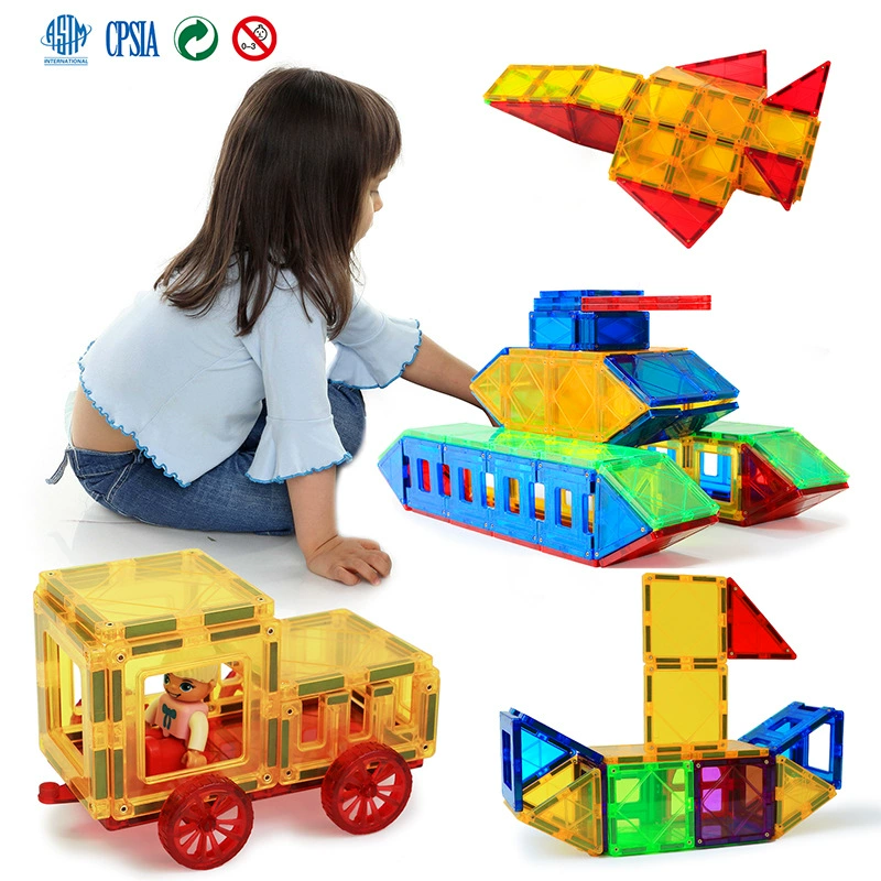 Магнитная игрушка, конструктор, 158 деталей, для 3–8 лет