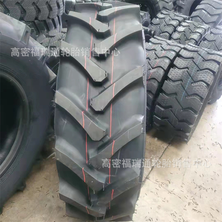 农业轮胎14.9-26人字花纹拖拉机联合收割机斜交专用轮胎 耐磨耐扎