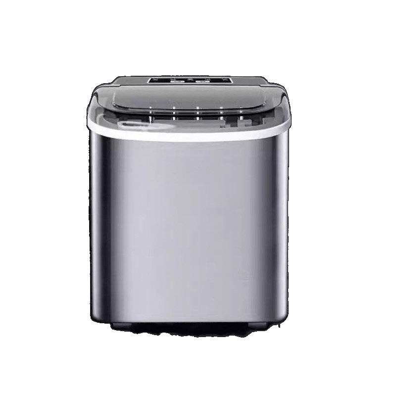 Máquina de hielo Huikang pequeña tienda de té de leche comercial 5kg mini dormitorio doméstico redondo fábrica de hielo