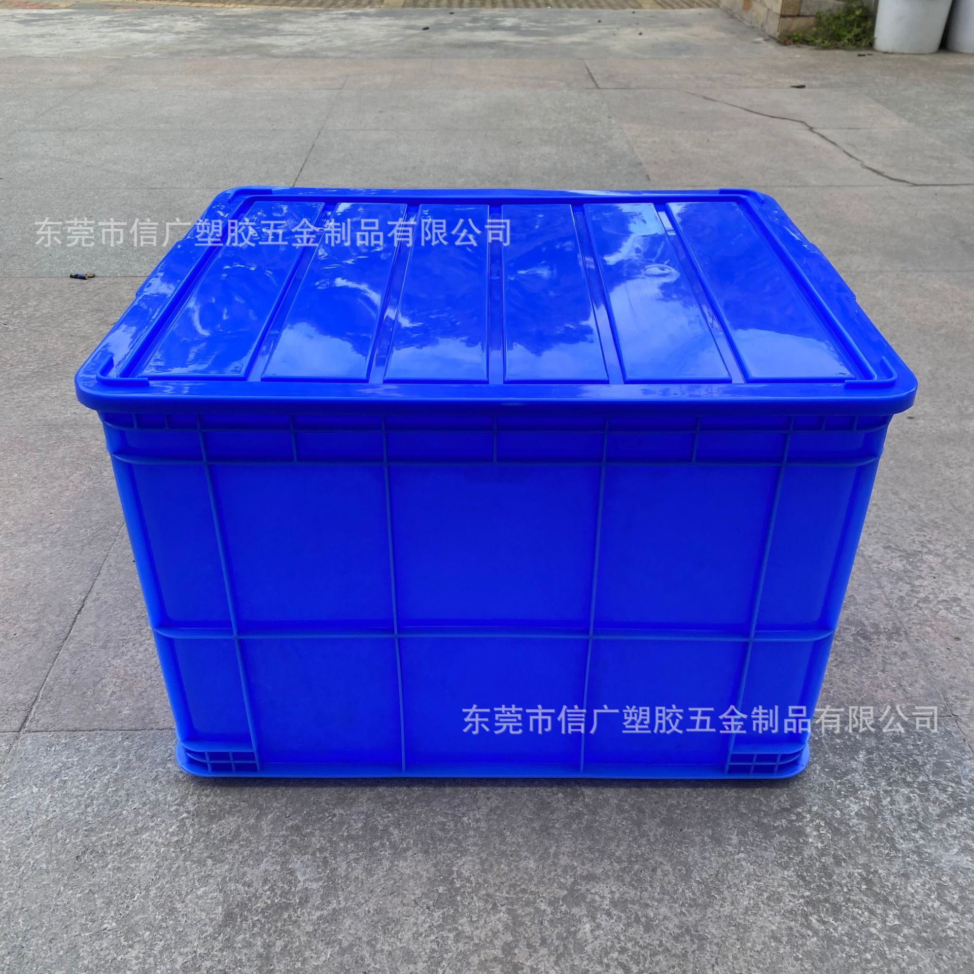 加厚塑料周转箱可选带盖大号工业物流中转胶箱生产厂家批发塑胶框