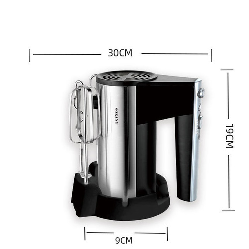 Foreign trade cross-border export household electric egg beater hand blender stainless steel multi-function cake machine