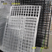 铁网格网网格网片挂网墙面艺网格片批发拼接组装环创超市摆摊网批