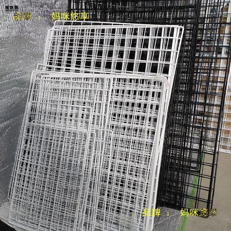 铁网格网网格网片挂网墙面艺网格片批发拼接组装环创超市摆摊网批