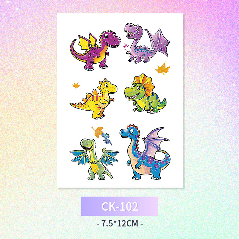 Glitter mariposa cara pegatinas tatuaje pegatinas hadas lavable impermeable de larga duración lindo unicornio ciervo Luna Estrella Planeta