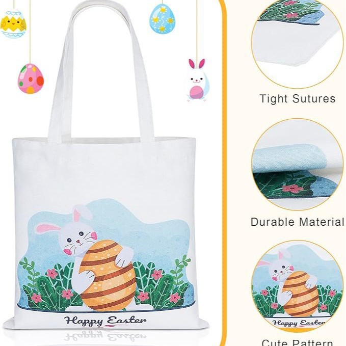 Amazon transfronterizo conejo partido lino bolsa de maquillaje viaje bolsa de lavado bolsa de lona fábrica al por mayor