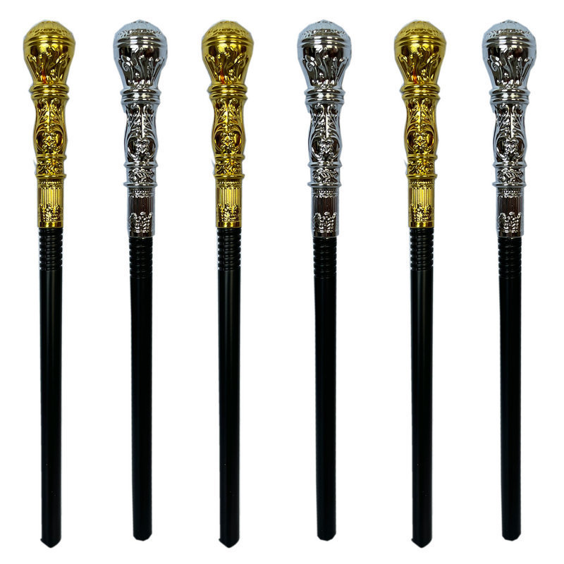 Halloween adult children role play props snake head cane King cane wizard witch Pharaoh wand