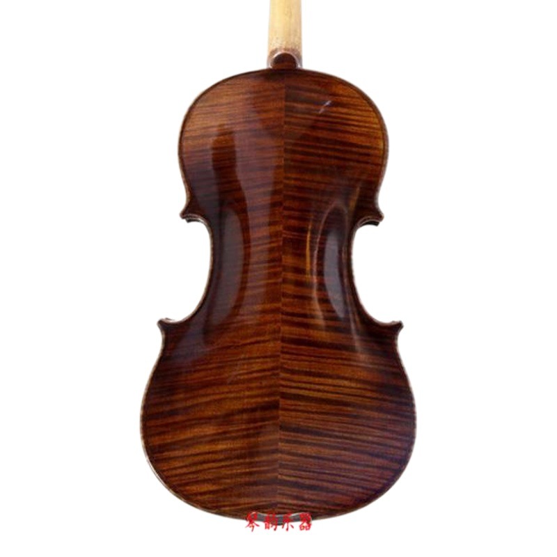 Patrón violín marrón oscuro