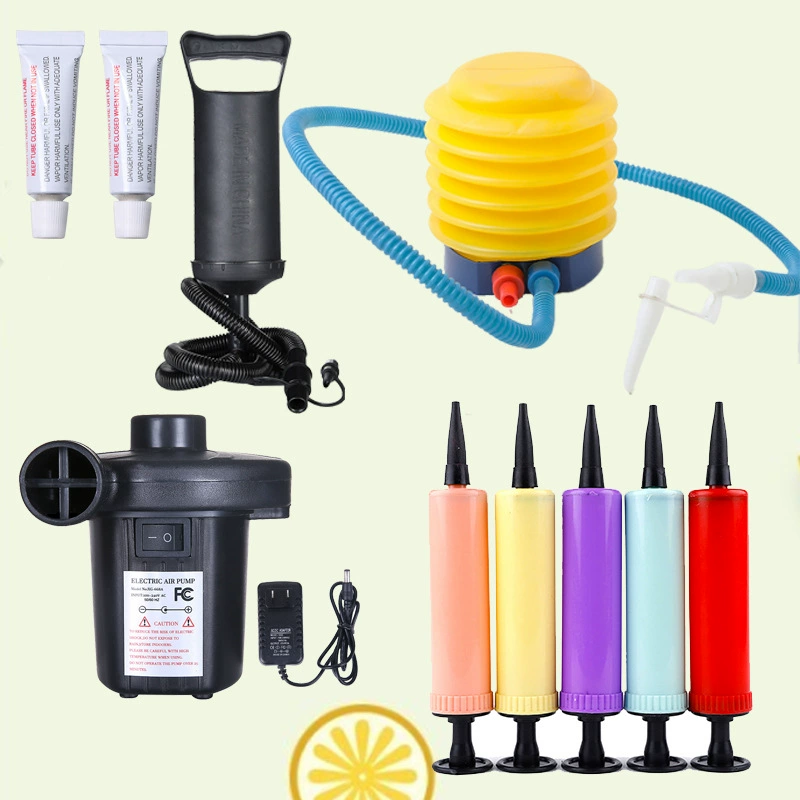 Фабрика оптовый пластиковый воздушный насос надувной игрушечный насос ножной насос в наличии четырехдюймовый ножной насос