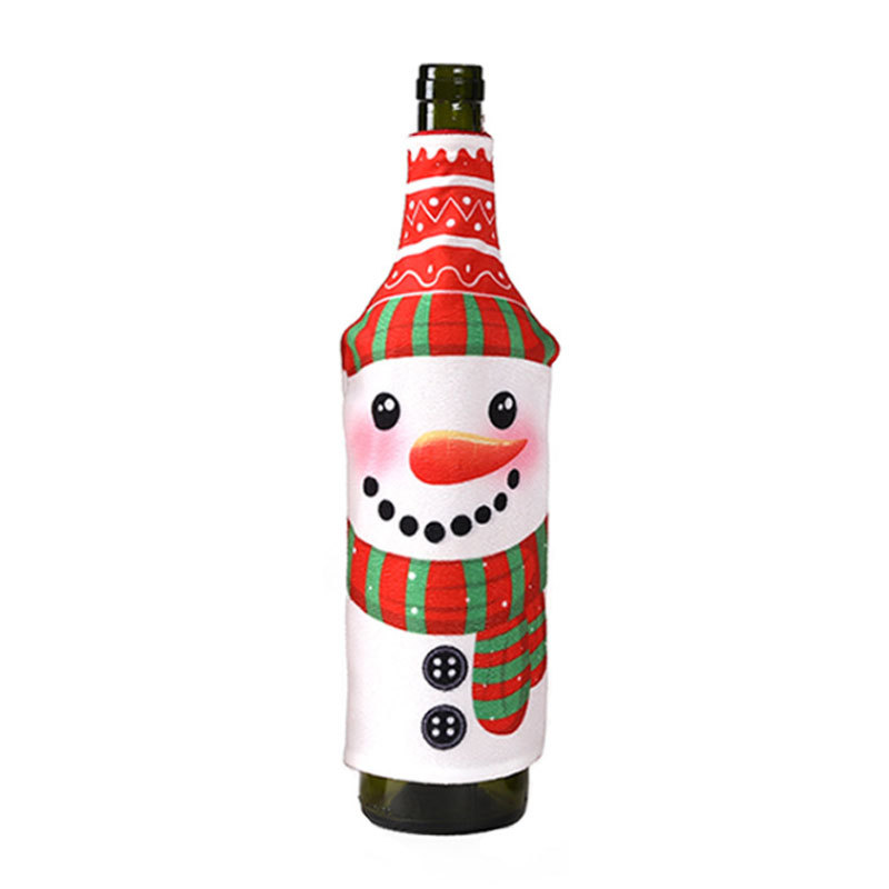 HLJPT-03【눈사람 와인병 커버】
