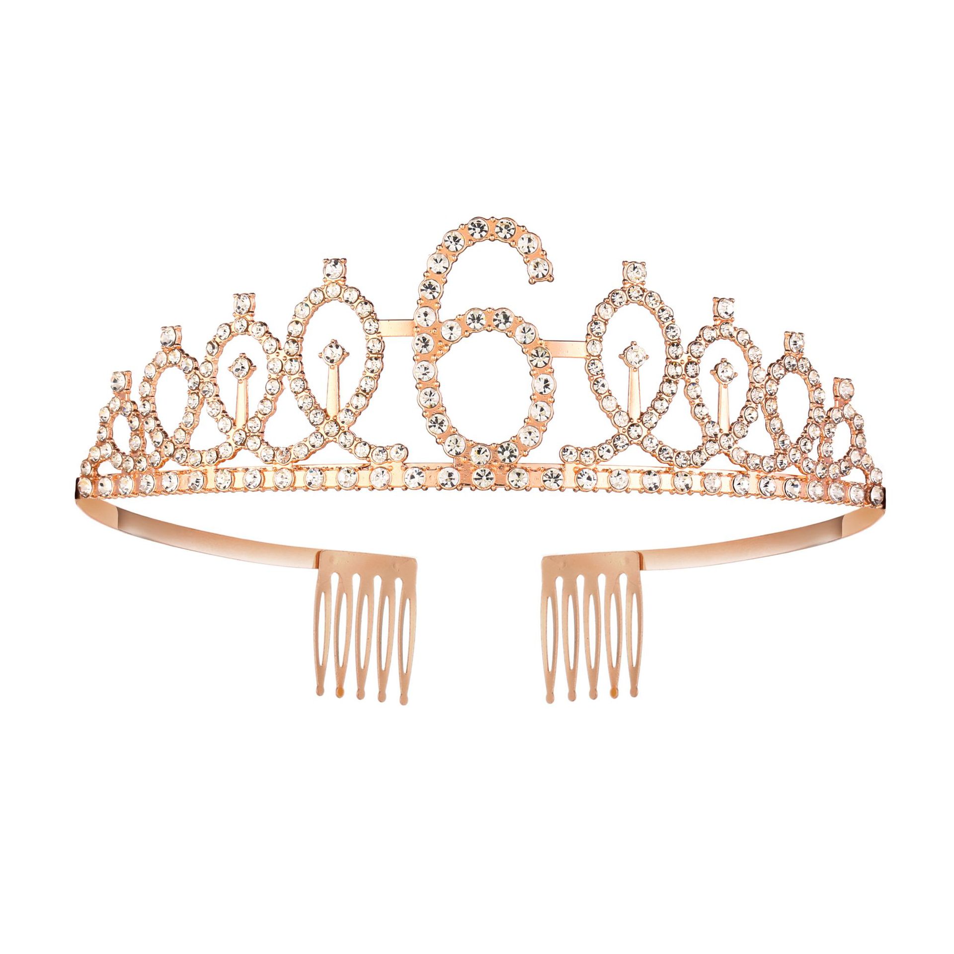 Amazon corona partido suministros correa de hombro los niños oro rosa cebolla en polvo cinturón cumpleaños regalo