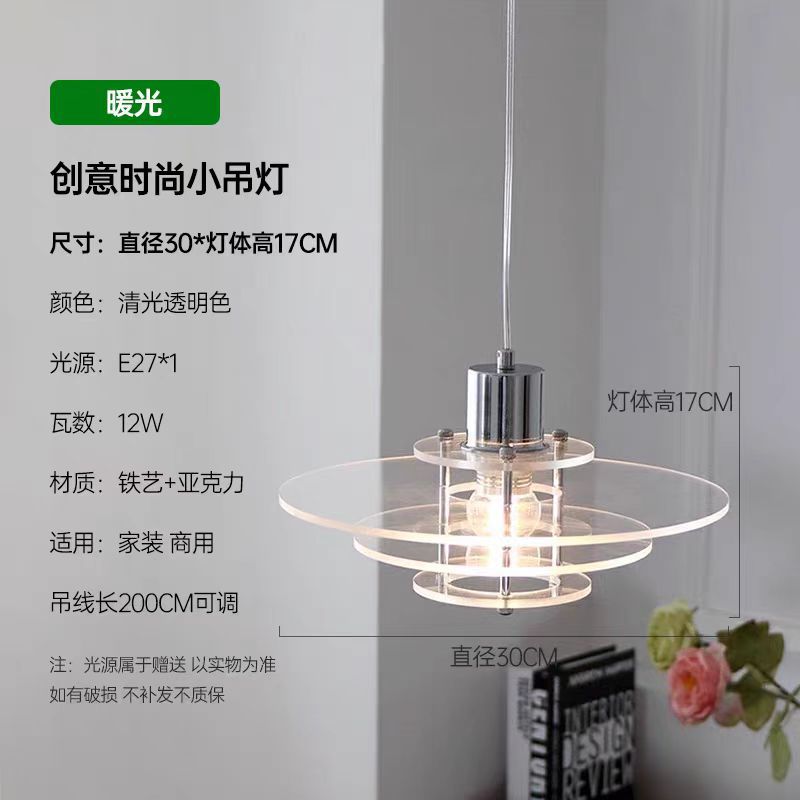 Nordic Bauhaus restaurante candelabro diseñador danés bar dormitorio estudio entrada platillos voladores de cabeza única pequeña lámpara candelabro