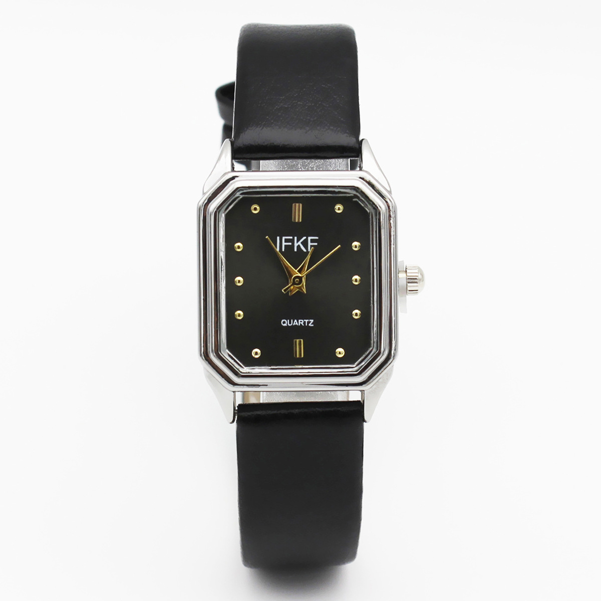 Square quartz belt for leisure