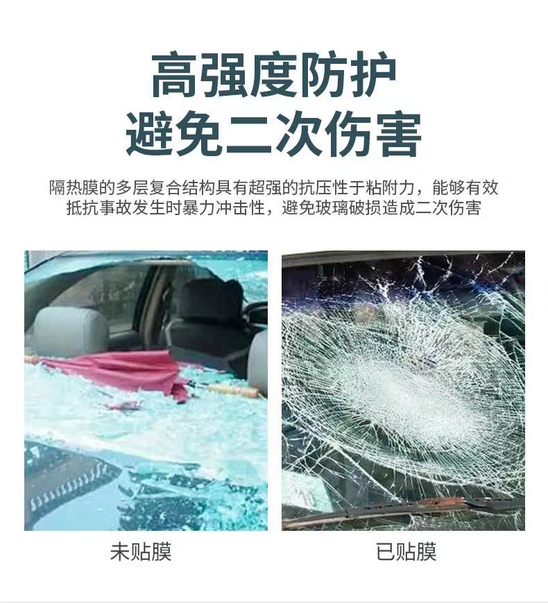 Source manufacturer car 5G nano ceramic film high heat insulation privacy sunscreen front and rear side window glass stickers