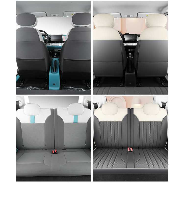 Changan Lumin Glutinous Corn Special Car Seat Cover for All Seasons, Fully Surrounded Cushion, Cartoon Female Leather Seat Cover