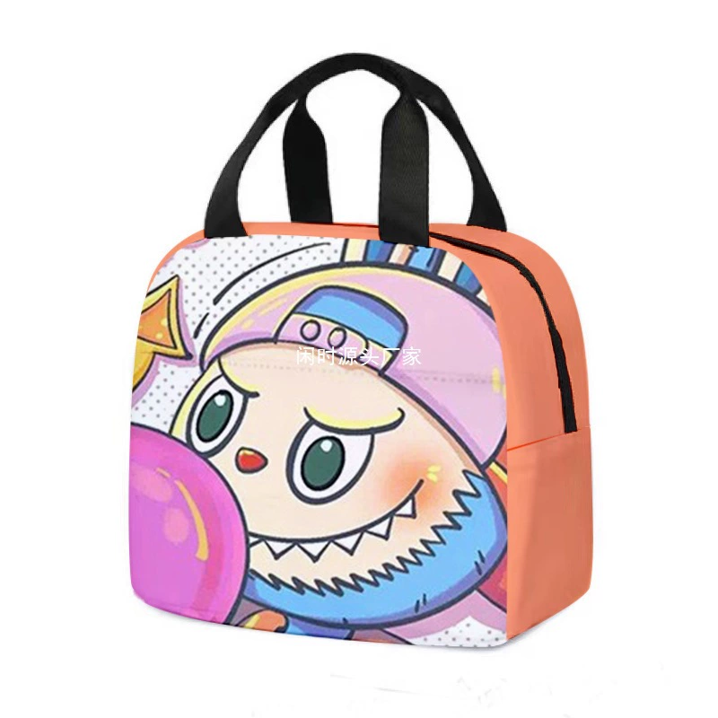 Карточница-карточка мультяшная держатель, льня bag для учеников начальной школы, термос, сумка для ланча, сумка для еды