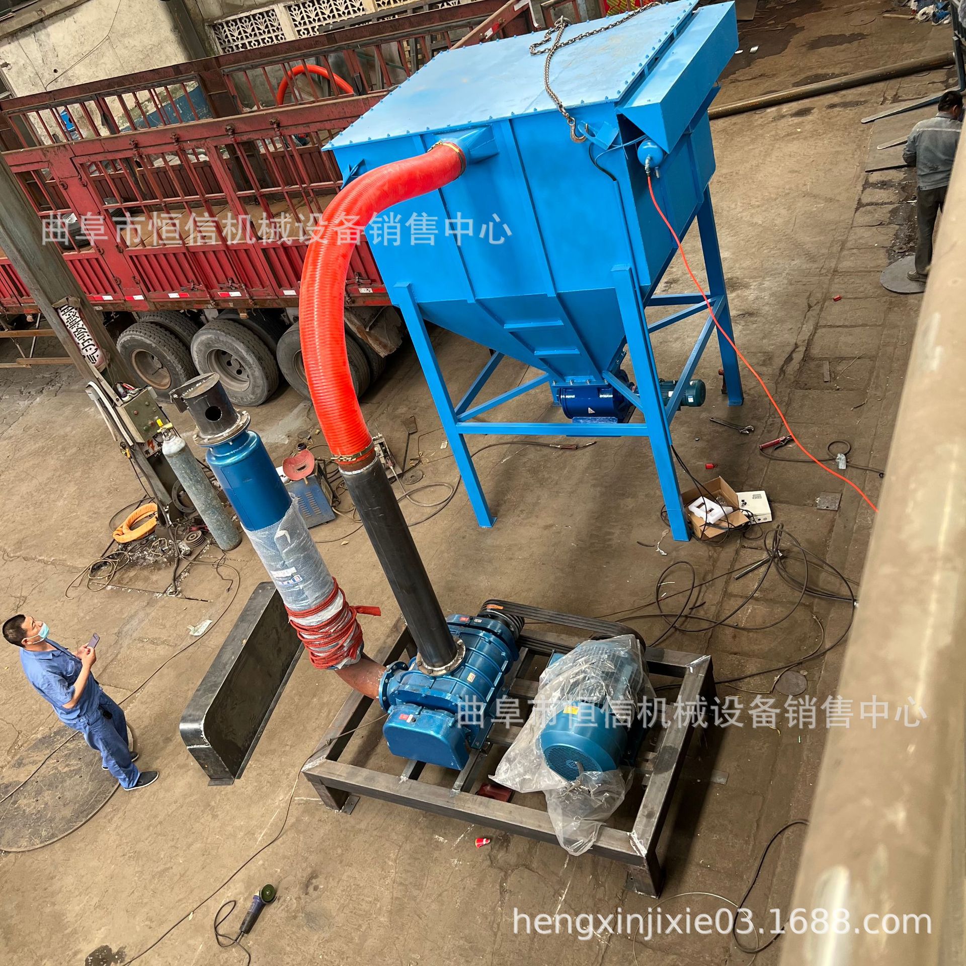 青岛干粉除尘灰气力吸灰机 碳黑粉面脉冲除尘气力吸灰机zcjb 直供