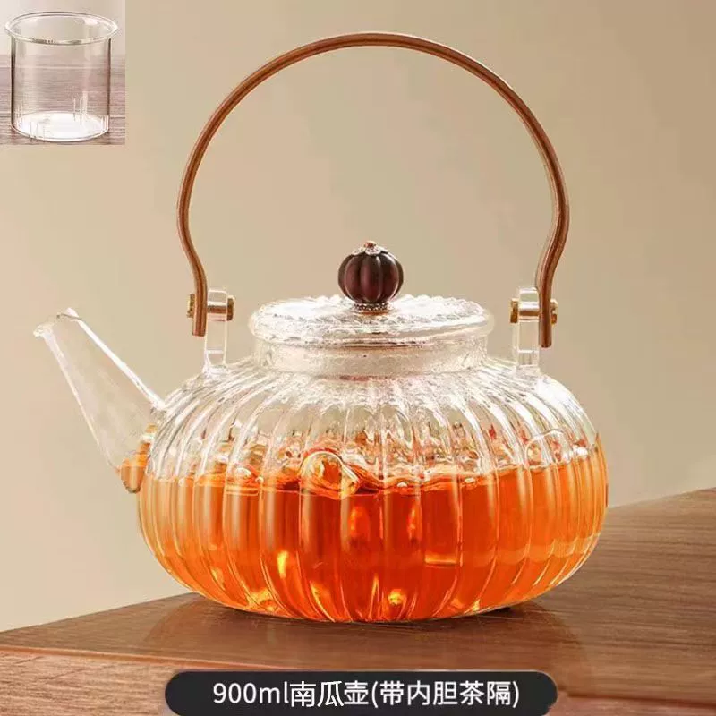 Glass flavored tea, teapot, tea cup, tea set, wholesale, increased thickness