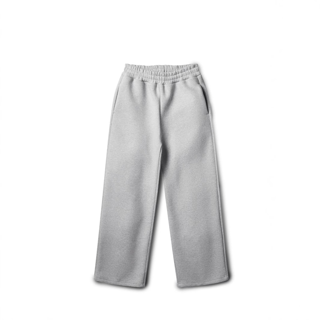 2025 New Cross-Border Men's Loose-Fitting Sports Casual Fashion Fleece Elastic Waistband Trousers, Comfortable and Durable