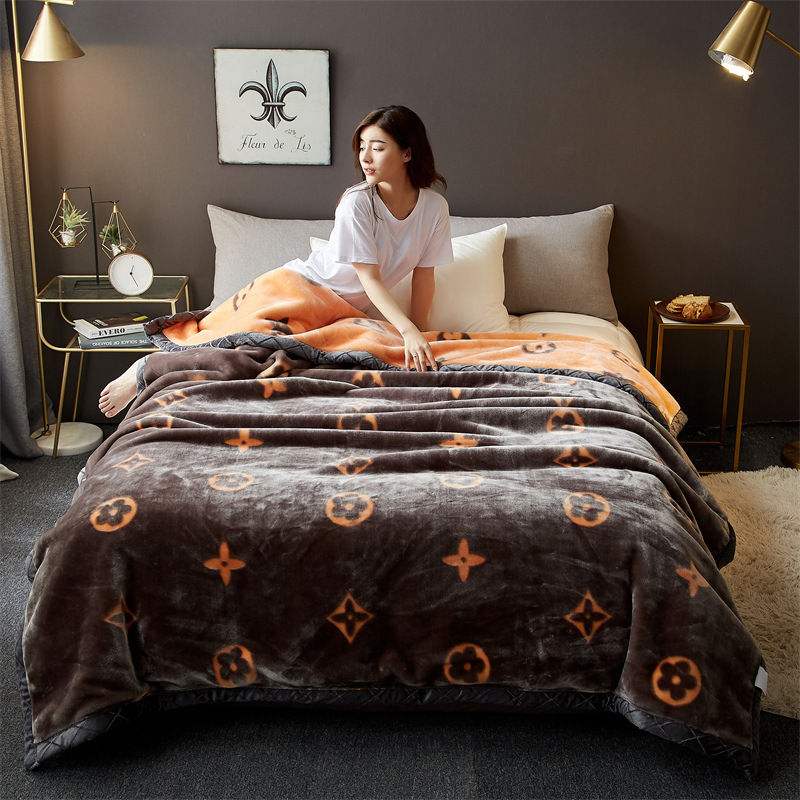 2024 nueva manta raschel gruesa