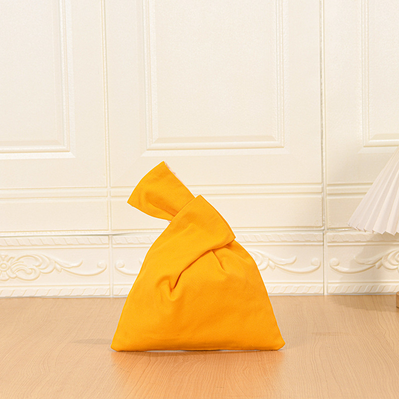 Bolsa de mano amarilla 31 de altura * 22 cm de ancho