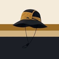 2024新款速干戶外露營登山帽女夏季釣魚帽男防曬帽輕薄透氣漁夫帽