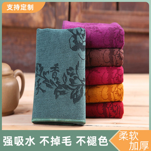 Thickened Absorbent Tea Towel Tea Line Tea Set Accessories Towel Tea Table Tea Tablecloth Tea Towel Wholesale National Color Tianxiang Tea Towel